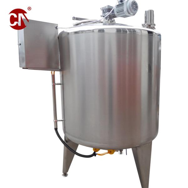 Homogenizer Pasteurized Yogurt Fermentation Tank with Vertical Cold Refrigeration