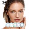 Buy cheap Yearly Natural Colored Diamond Sugar Blue Circle Lenses 14mm 2 Tone from wholesalers
