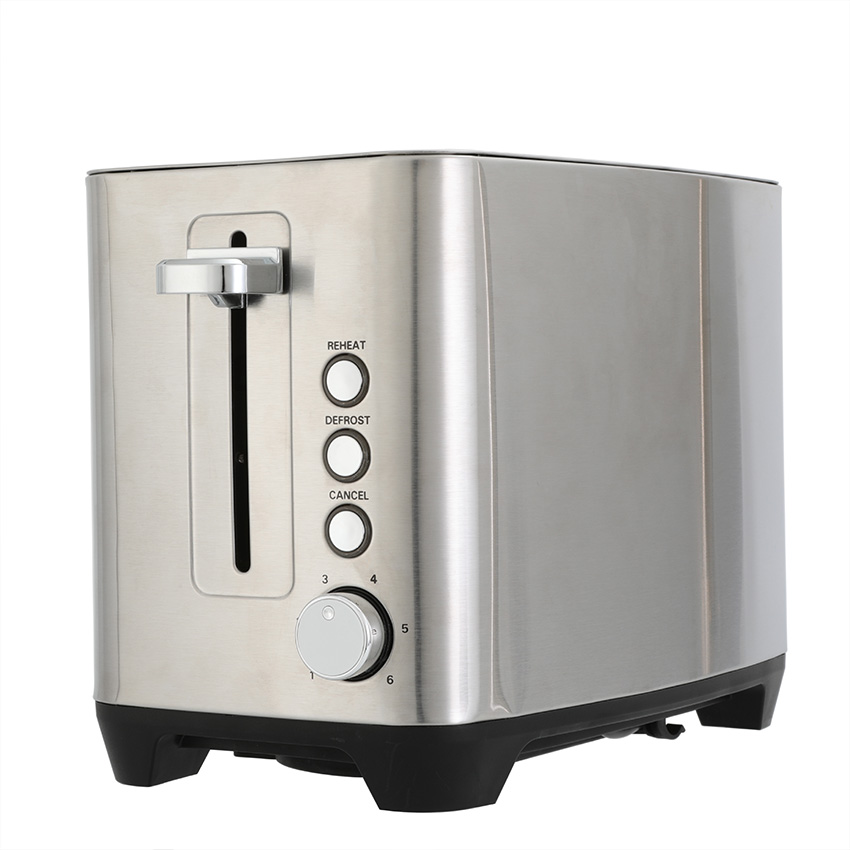 Small Kitchen Appliances 2 slice stainless steel toaster bread toaster machine electric bread toaster