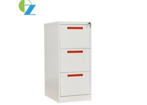 Wholesale Commercial Use Vertical Filing Cabinet 3 Drawers 1330mm Height Fully Open from china suppliers