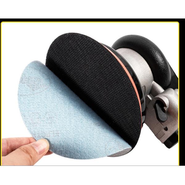 Boben Aluminum Oxide Red Sanding Pad 4''-16'' with Hook and Loop Multi-purpose Sanding Tool for Wood Metal PlasticSurfaceSanding