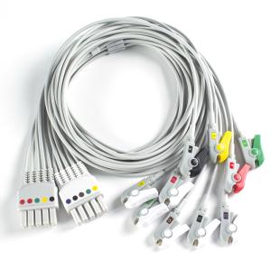 Wholesale Compatible Mindray BeneHeart D6 Defibrillator 10Lead EKG Leadwires IEC Grabber from china suppliers