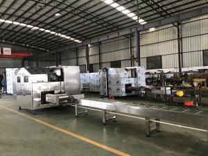 Wholesale Two Color Stain Steel 7kg/H Automatic Ice Cream Cone Machine 3.37kw 380V from china suppliers