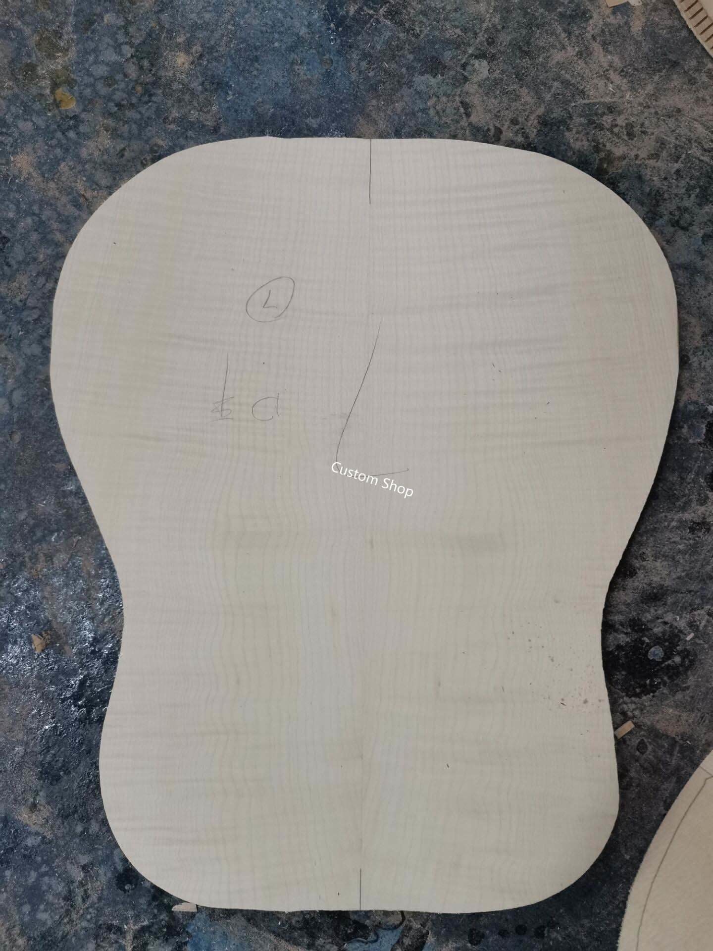 Custom 12 strings 41 inch Flamed Maple Neck Doves Dreadnought Acoustic Guitar Deluxe Version Customized Headstock