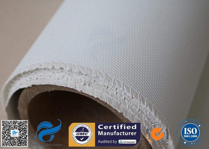 Satin Weave Silicone Coated Fiberglass Fabric PU Coated Fiber Glass Cloth