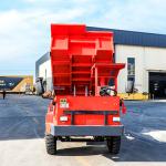 Transportation Sand Articulated Truck Underground Diesel 95hp 10 Tons Mining