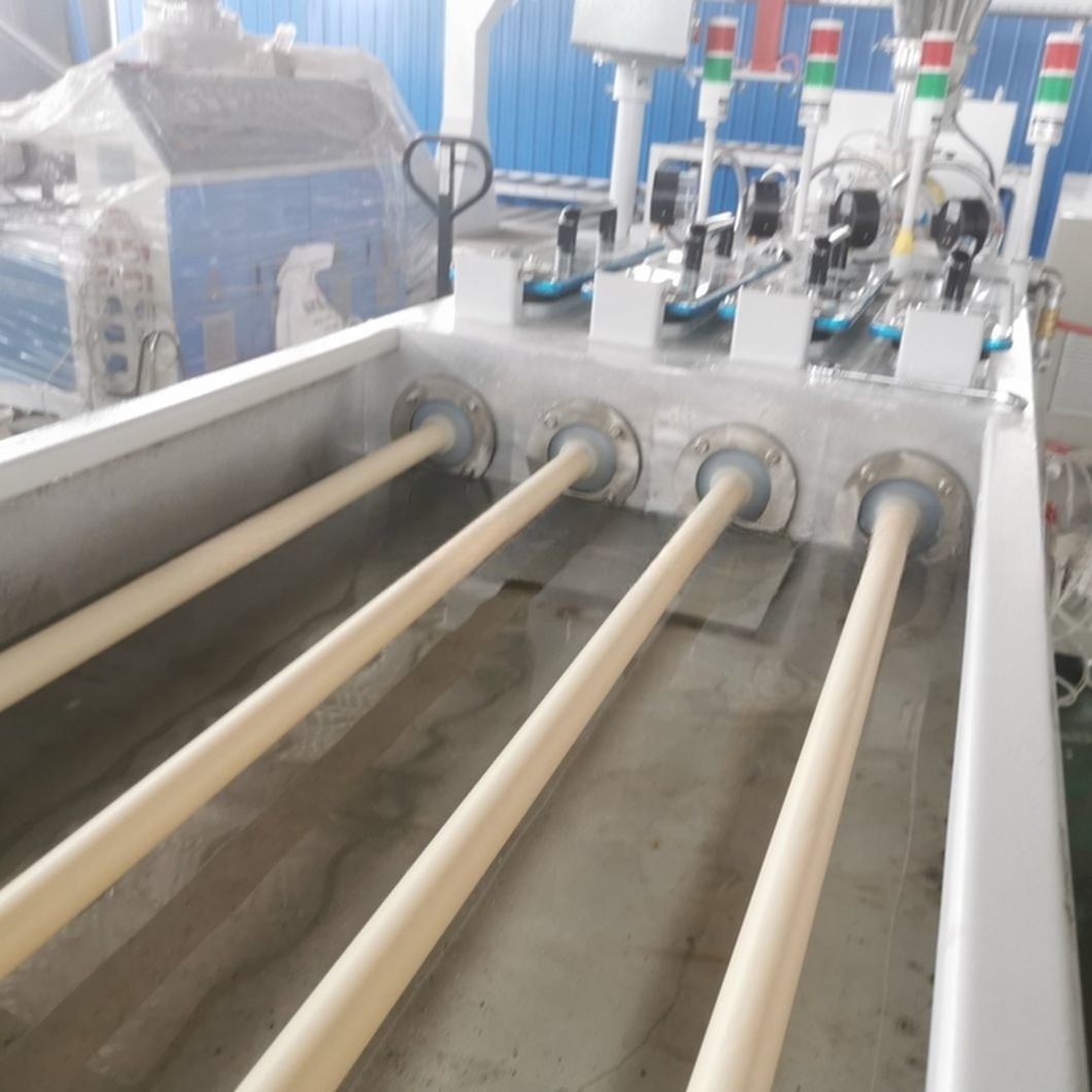 Two / Four Cavity Outlet PVC Electricity Conduit Pipe Making Machine / PVC Conduit Pipe Extruder