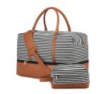 Men'S Canvas Travel Duffel Bags Luggage Carry On Weekend Tote 16.2x14.5x8"