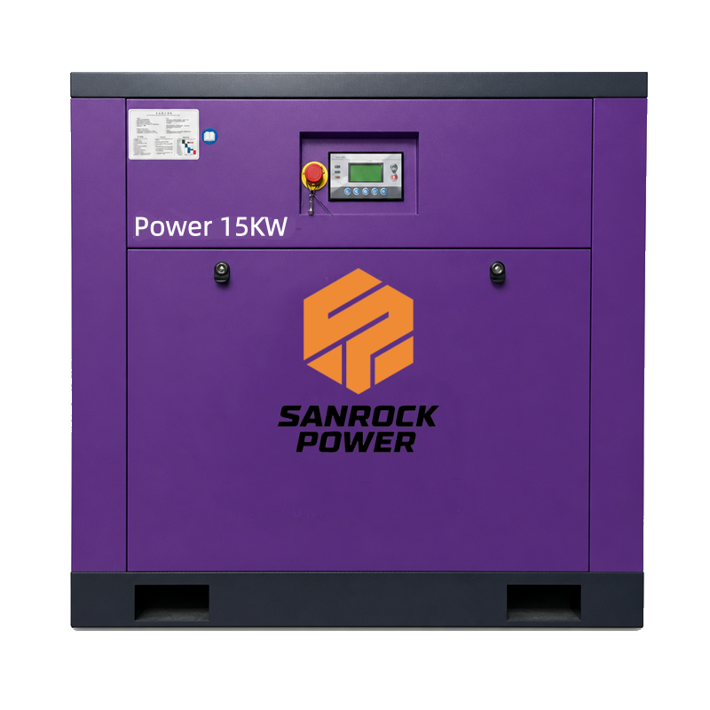 15KW Permanent Magnet Variable Frequency Screw Air Compressor Fixed Speed Industrial Air Compressor Machine
