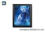 3d Flip Effect Picture With Frame Wall Hanging Flip , 3d Pretty Girl And Animal