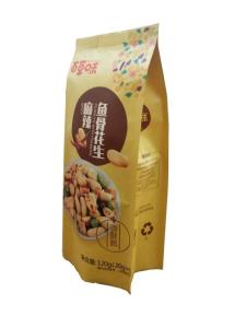 Wholesale Gusseted Brown Kraft Paper Snack Bags Nuts Packaging 230*145mm from china suppliers