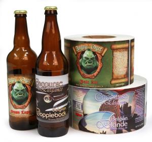 Wholesale CMYK Offset Printed Wine Sticker Labels Anti Counterfeit Rub Proof from china suppliers