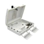 ABS SC Simplex 12 Port Fiber Termination Box , FAT Fiber Splicing Box