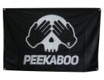 75D Polyester 3X5 Outdoor Advertising Flags Silk Screen Print Waterproof