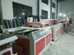 GF180 Twin Screw Extruder Plastic Profile Production Line 380V 50Hz Voltage