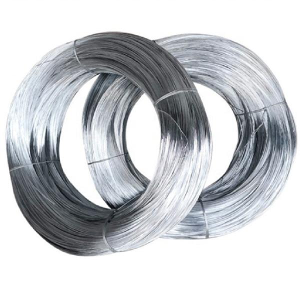 Industrial EPQ Wire Stainless Steel Wire Forming Zinc Plated Double Spiral