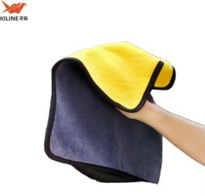 Wholesale Scratch-Free KILINE Coral Fleece 40*60 800gsm Car Wash Towel Customized Color from china suppliers