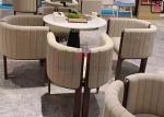 Walnut Wood Frame Upholstered Leisure Chair D55cm With Brushed Gold Details