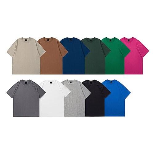 OEM maufactory Custom Tshirt 100% Pure Cotton Short Sleeved Summer Casual High