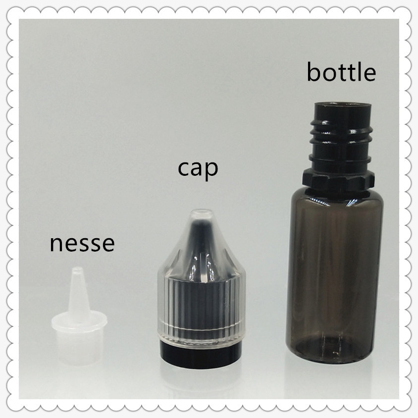 Soft PET Refillable Eye Dropper Bottles Non Toxic Plastic Dropper Bottles