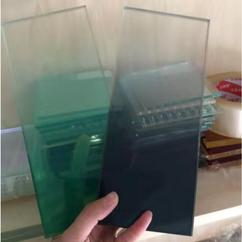 3300x13000mm Tempered Art Glass Colorful UV Printing Gradient Change Building