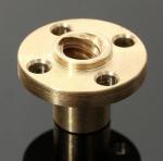 Brass Nut Stainless Steel Hardware Fasteners For 8mm T8 Leadscrew Threaded Rod