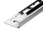 TUV 10mm Brushed Stainless Steel Corner Trim Stainless Steel Skirt Board Line