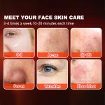 Rechargeable Soft Skin Care LED Facial Mask Red Light Therapy OEM