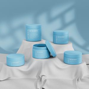 Wholesale Plastic Packaging Round Cosmetic Skincare PP Cream Jar 180g 240g 300g 360g 480g from china suppliers