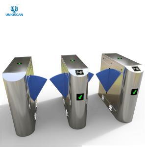 Wholesale Acrylic Swing Brushless Motor Type Flap Barrier Turnstile Access Control AC220V/110V from china suppliers