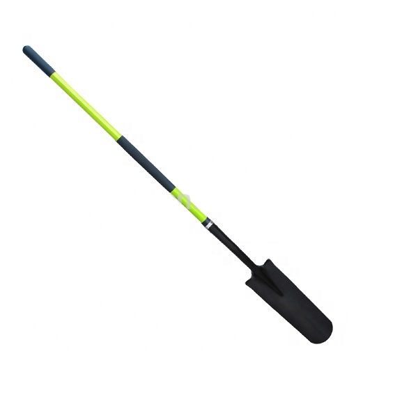 Customized Support 4" Trenching Shovel with Fiberglass Handle and 370x140mm Head Size