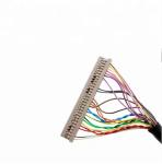 Shrink Tube Copartner LVDS Cable Assembly , 30 Pin Electronic LVDS LCD Cable