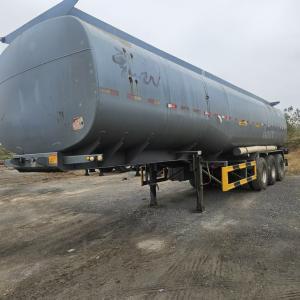 Wholesale 45000 Liter Used Tanker Trailer 3 Axles 45000L Second Hand Tanker Trailer from china suppliers