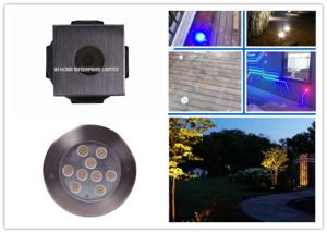 Wholesale Tempered Glass LED Underground Lamp / Floor Buried Light CRI 85 50 - 60 Hz from china suppliers