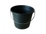 Lids Style Permanent ESD Trash Cans / Waste Basket Color Black w/ESD Symbol