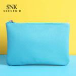 High Quality Waterproof Clear Travel PU Leather Toiletry Bags