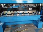 0.3-0.8mm Thickness Metal Roofing Roll Forming Machine 8-15m/min Forming Speed