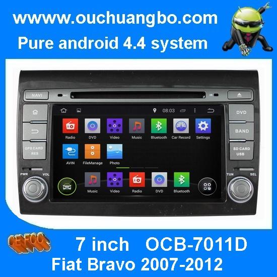 Ouchuangbo Car GPS Stereo DVD Radio 3G Wifi Bluetooth for Fiat Bravo 2007-2012
