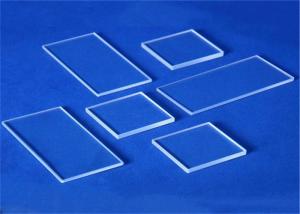 Wholesale Clear Clean Fused Silica Plate Thick Glass Homogeneity 6.5 Moths from china suppliers