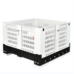 heavy duty large size collapsible plastic foldable pallet bin for sale