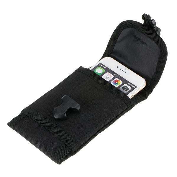 Outdoor MOLLE Tactical Military Pouch Army Black Waist Holster with Belt Clip