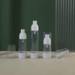 OEM/ODM Acceptable Airless Press Pump Bottle Empty Airless Spray Bottle 15ml