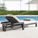 Customized Luxury Pool Teak Wood Lounge Chair Leisure Bed
