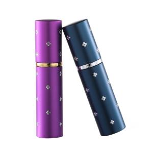 Wholesale Plum Dot Drill Anodized Little Perfume Bottles 10ml from china suppliers