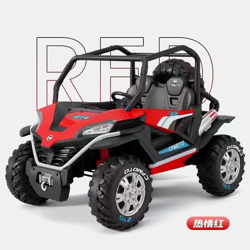 Remote Control 12V*2 540*4 Battery Powered Ride On Electric Car for Kids Unisex