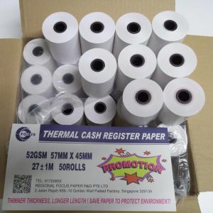 Wholesale 55GSM 79mm POS Thermal Paper Roll from china suppliers