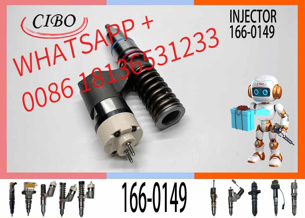 C10 C12 Fuel Injector Assy 166-0149 10R-0961 212-3469 203-3464 317-5279 350-7555 for Excavator