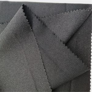 Wholesale Shrinkage 50D*50D LDPE Coated Woven Interlining for Tailored Clothing Production from china suppliers