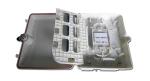 Wall Mounted Optical Network Terminal Box , Fiber Optic Cable Junction Box 48