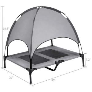 Wholesale Cooling 80kg Large Dog Tent Bed SGS Folding Camping Dog Bed from china suppliers